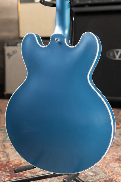 Gibson Custom Shop 1959 ES-355 Diamond Semi-Hollow VOS Electric Guitar - Pelham Blue with Hardshell Case
