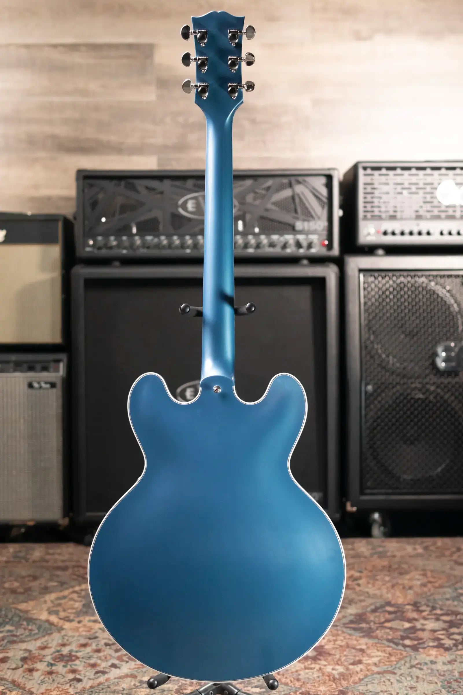 Gibson Custom Shop 1959 ES-355 Diamond Semi-Hollow VOS Electric Guitar - Pelham Blue with Hardshell Case