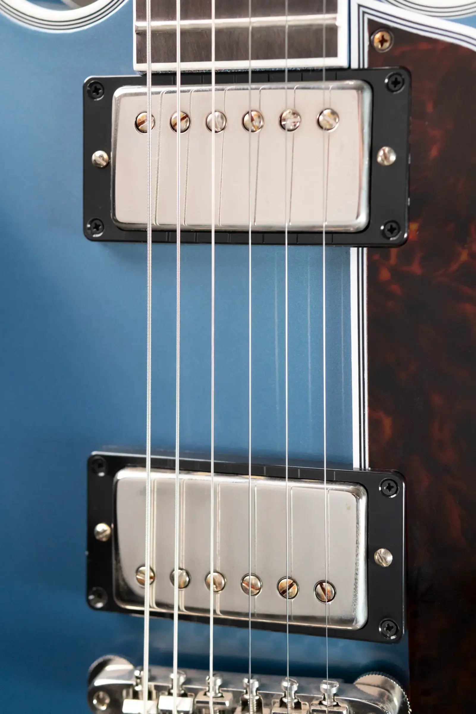 Gibson Custom Shop 1959 ES-355 Diamond Semi-Hollow VOS Electric Guitar - Pelham Blue with Hardshell Case