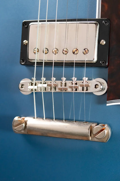 Gibson Custom Shop 1959 ES-355 Diamond Semi-Hollow VOS Electric Guitar - Pelham Blue with Hardshell Case