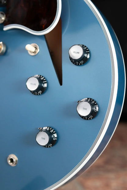 Gibson Custom Shop 1959 ES-355 Diamond Semi-Hollow VOS Electric Guitar - Pelham Blue with Hardshell Case