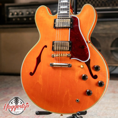 Gibson Custom Shop 1959 ES-355 Reissue Stop Bar Murphy Lab Light Aged Semi-Hollow Electric Guitar - Watermelon Red with Hardshell Case