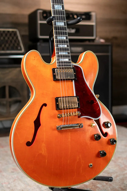 Gibson Custom Shop 1959 ES-355 Reissue Stop Bar Murphy Lab Light Aged Semi-Hollow Electric Guitar - Watermelon Red with Hardshell Case