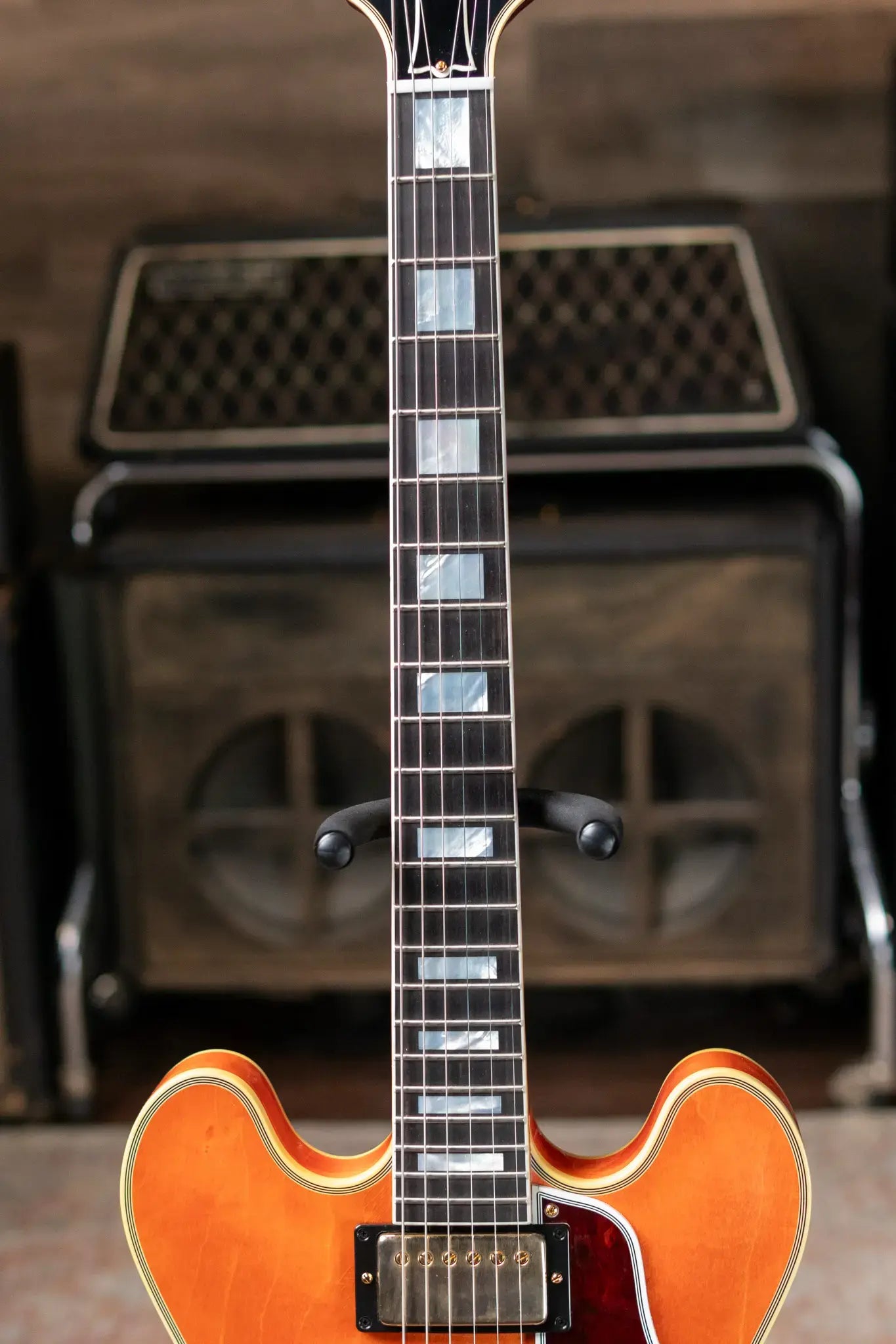 Gibson Custom Shop 1959 ES-355 Reissue Stop Bar Murphy Lab Light Aged Semi-Hollow Electric Guitar - Watermelon Red with Hardshell Case