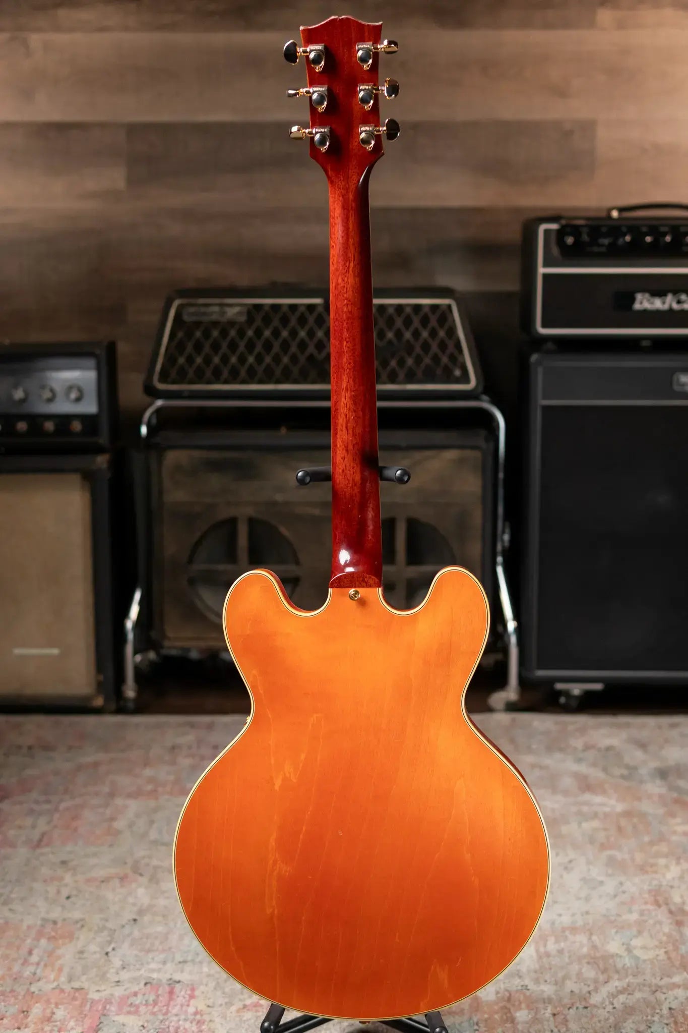 Gibson Custom Shop 1959 ES-355 Reissue Stop Bar Murphy Lab Light Aged Semi-Hollow Electric Guitar - Watermelon Red with Hardshell Case