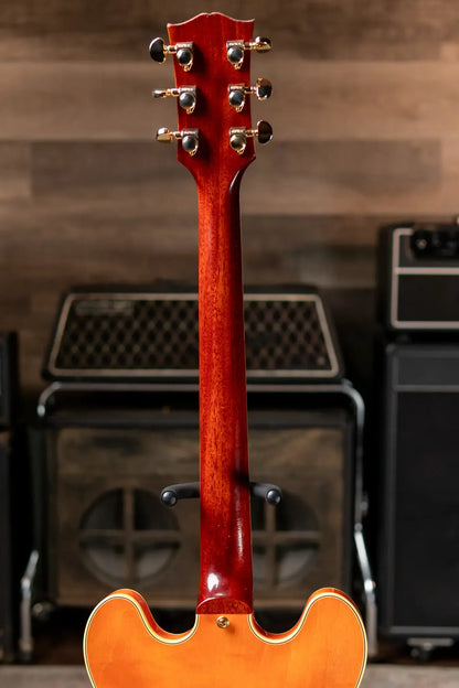Gibson Custom Shop 1959 ES-355 Reissue Stop Bar Murphy Lab Light Aged Semi-Hollow Electric Guitar - Watermelon Red with Hardshell Case