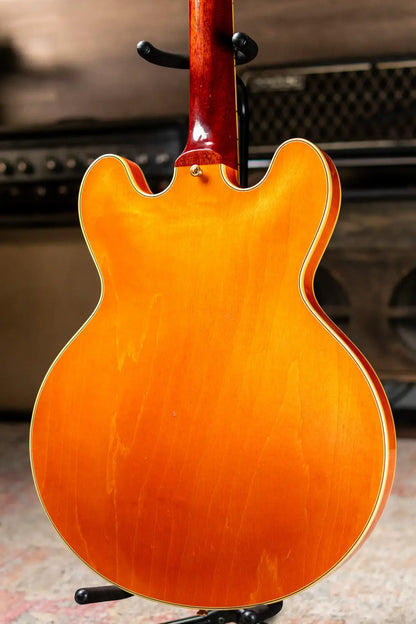 Gibson Custom Shop 1959 ES-355 Reissue Stop Bar Murphy Lab Light Aged Semi-Hollow Electric Guitar - Watermelon Red with Hardshell Case