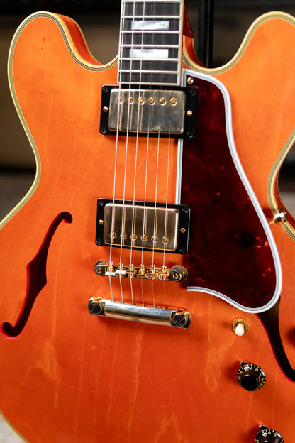 Gibson Custom Shop 1959 ES-355 Reissue Stop Bar Murphy Lab Light Aged Semi-Hollow Electric Guitar - Watermelon Red with Hardshell Case