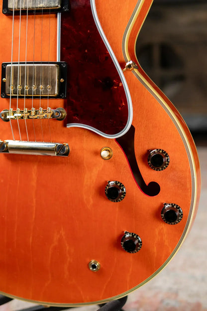 Gibson Custom Shop 1959 ES-355 Reissue Stop Bar Murphy Lab Light Aged Semi-Hollow Electric Guitar - Watermelon Red with Hardshell Case