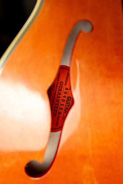 Gibson Custom Shop 1959 ES-355 Reissue Stop Bar Murphy Lab Light Aged Semi-Hollow Electric Guitar - Watermelon Red with Hardshell Case