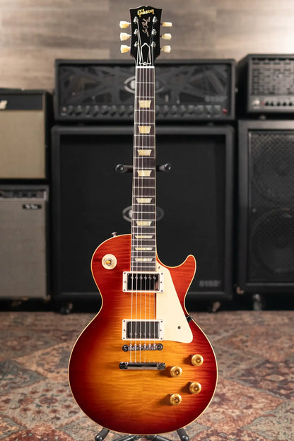 Gibson Custom Shop 1959 Les Paul Standard BOTB Page 102 Electric Guitar - Sunburst with Hardshell Case