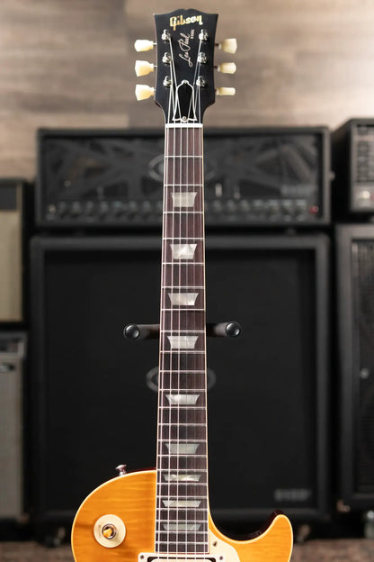 Gibson Custom Shop 1959 Les Paul Standard BOTB Page 40 VOS Electric Guitar - Sunburst with Hardshell Case
