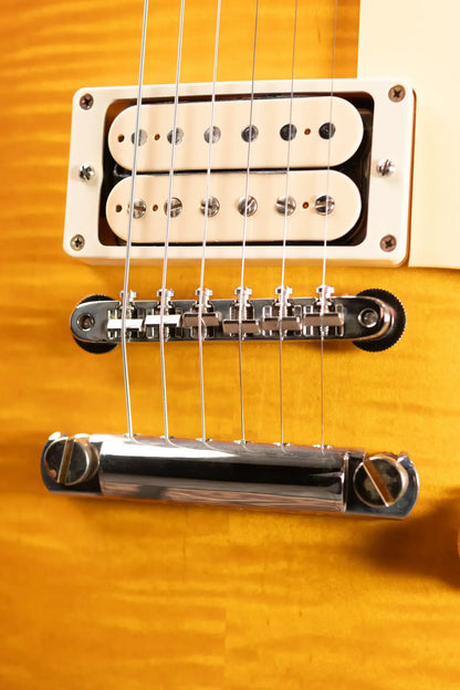 Gibson Custom Shop 1959 Les Paul Standard BOTB Page 40 VOS Electric Guitar - Sunburst with Hardshell Case
