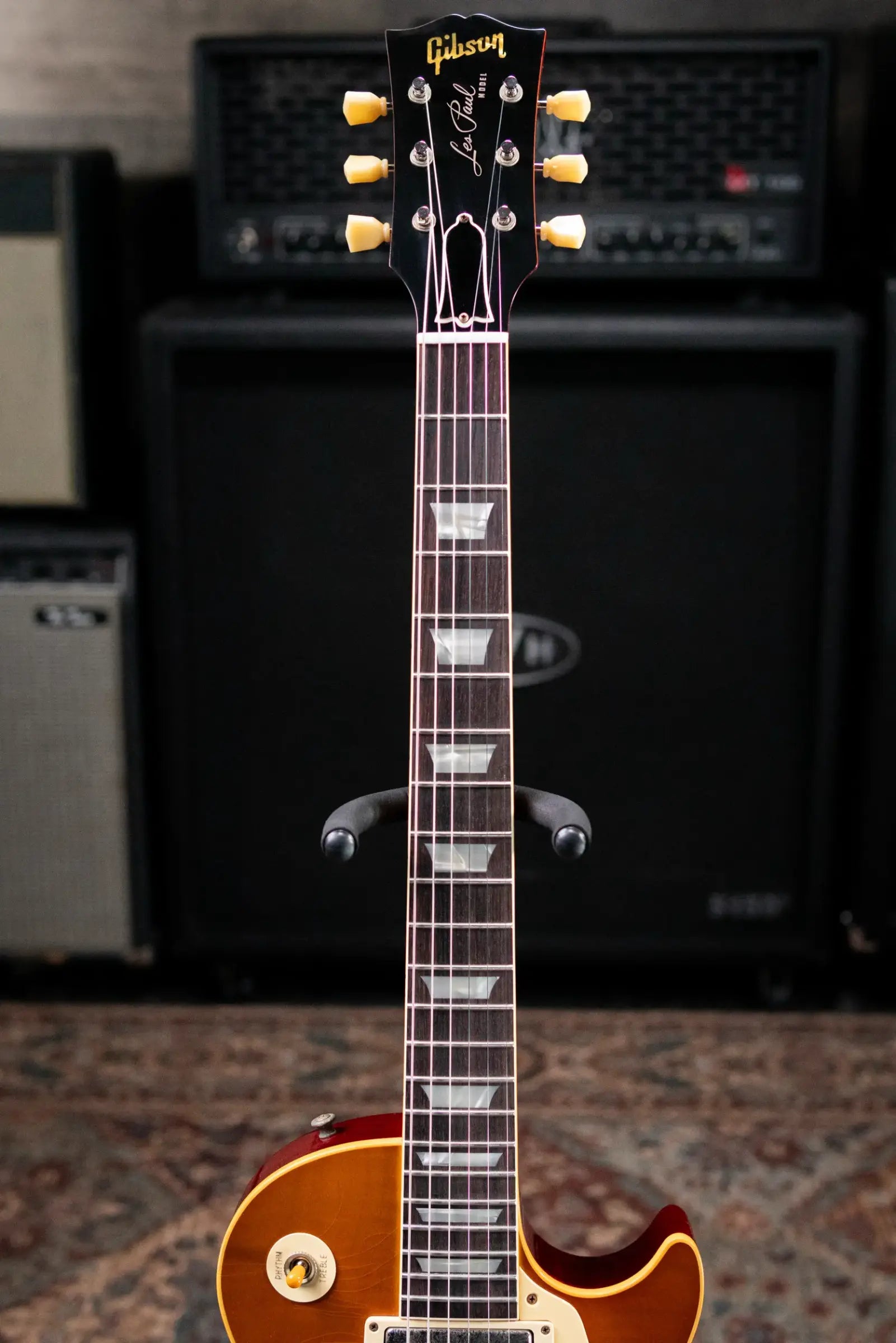 Gibson Custom Shop 1959 Les Paul Standard Murphy Lab Ultra Light Aged Electric Guitar - "AAA" Top, Super-Light Mahogany - Sunburst with Hardshell Case