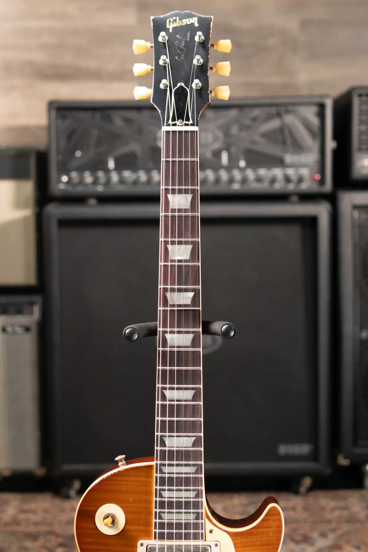 Gibson Custom Shop 1959 Les Paul Standard Reissue Murphy Lab Heavy Aged Electric Guitar - Golden Poppy Burst with Hardshell Case - Demo