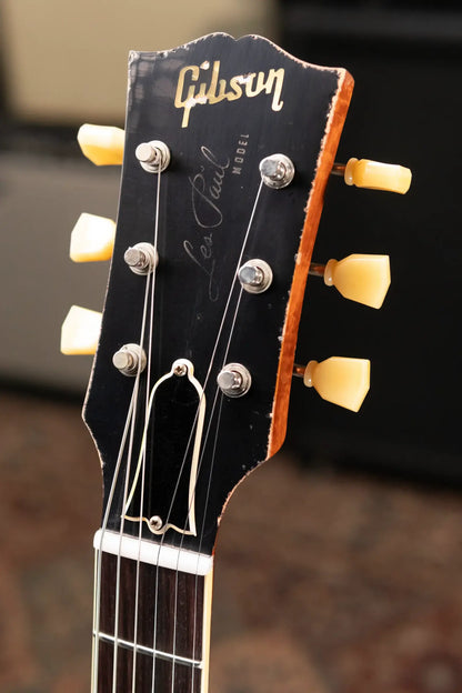 Gibson Custom Shop 1959 Les Paul Standard Reissue Murphy Lab Heavy Aged Electric Guitar - Golden Poppy Burst with Hardshell Case