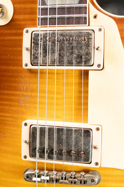 Gibson Custom Shop 1959 Les Paul Standard Reissue Murphy Lab Heavy Aged Electric Guitar - Golden Poppy Burst with Hardshell Case - Demo