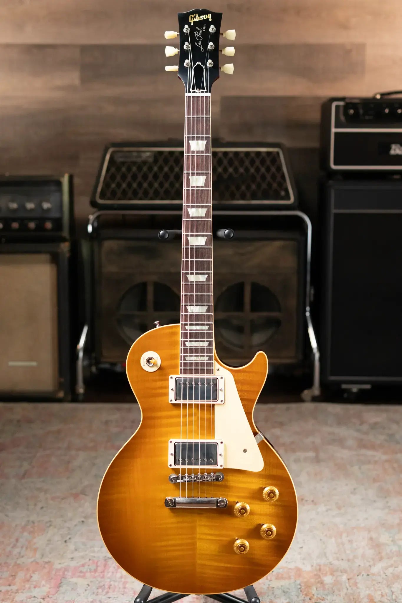 Gibson Custom Shop 1959 Les Paul Standard Reissue VOS Electric Guitar - Dirty Lemon with Hardshell Case