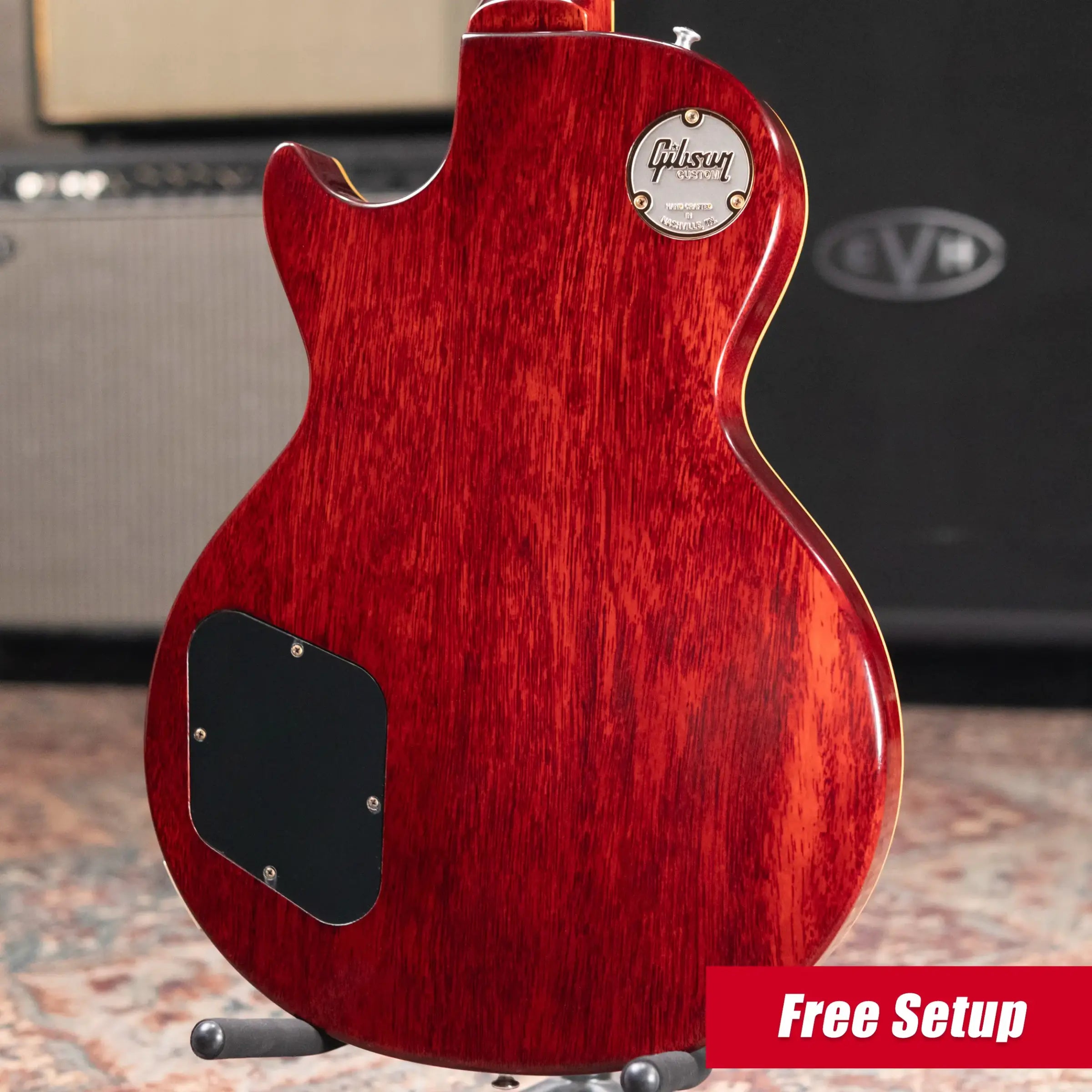 Gibson Custom Shop 1959 Les Paul Standard Reissue VOS Electric Guitar - Iced Tea Burst with Hardshell Case