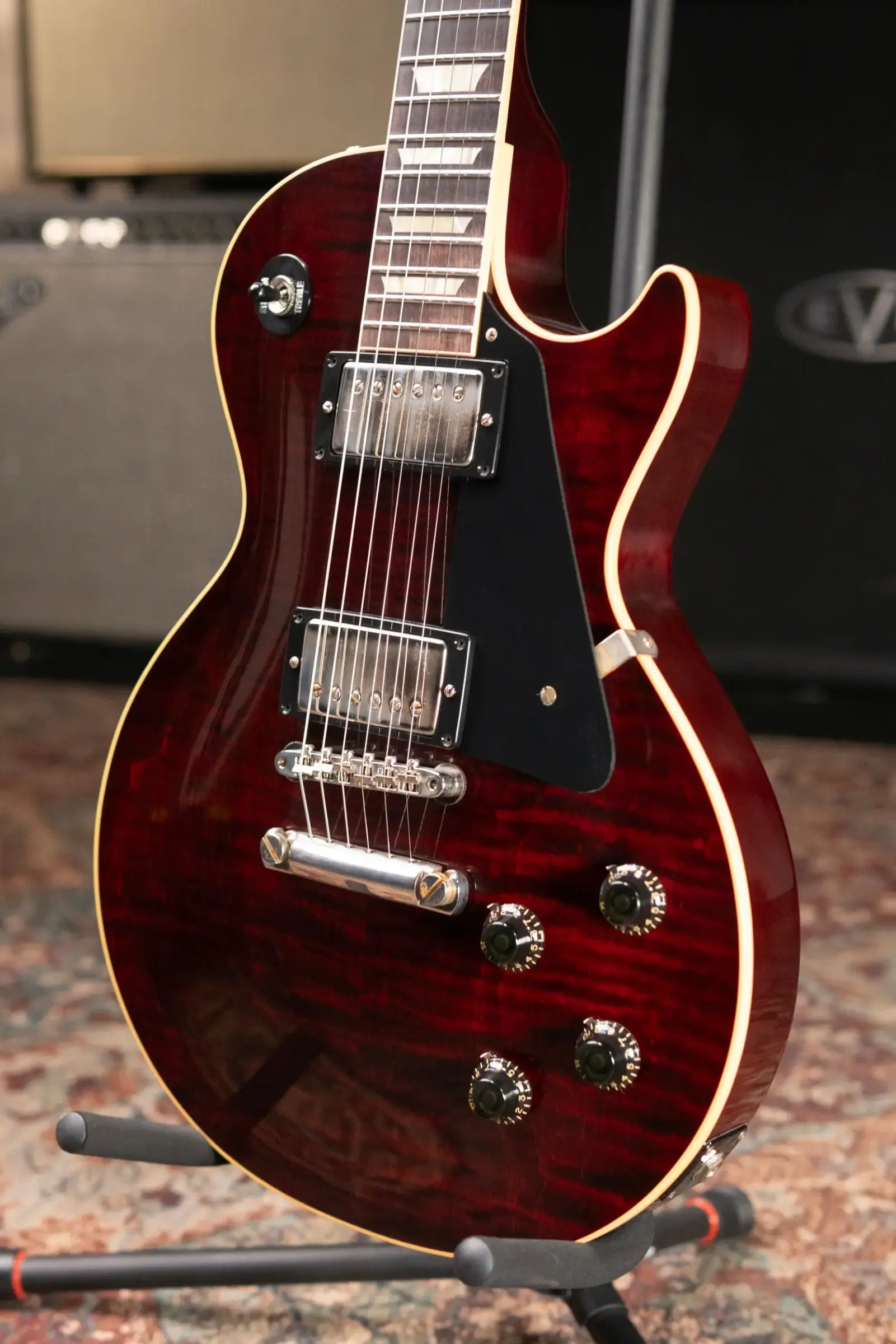 Gibson Custom Shop 1959 Les Paul Standard VOS Electric Guitar - Red Walnut with Hardshell Case