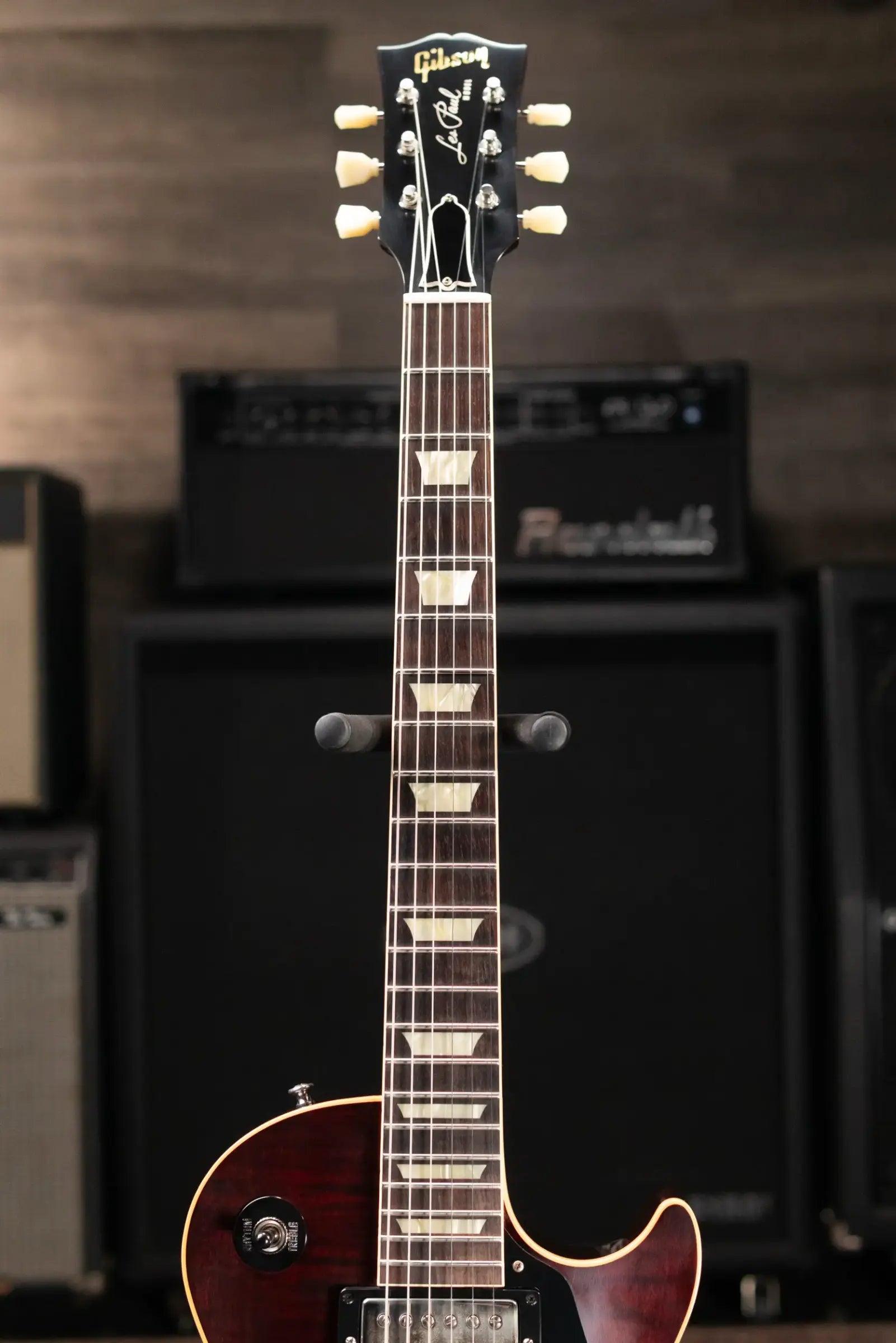 Gibson Custom Shop 1959 Les Paul Standard VOS Electric Guitar - Red Walnut with Hardshell Case