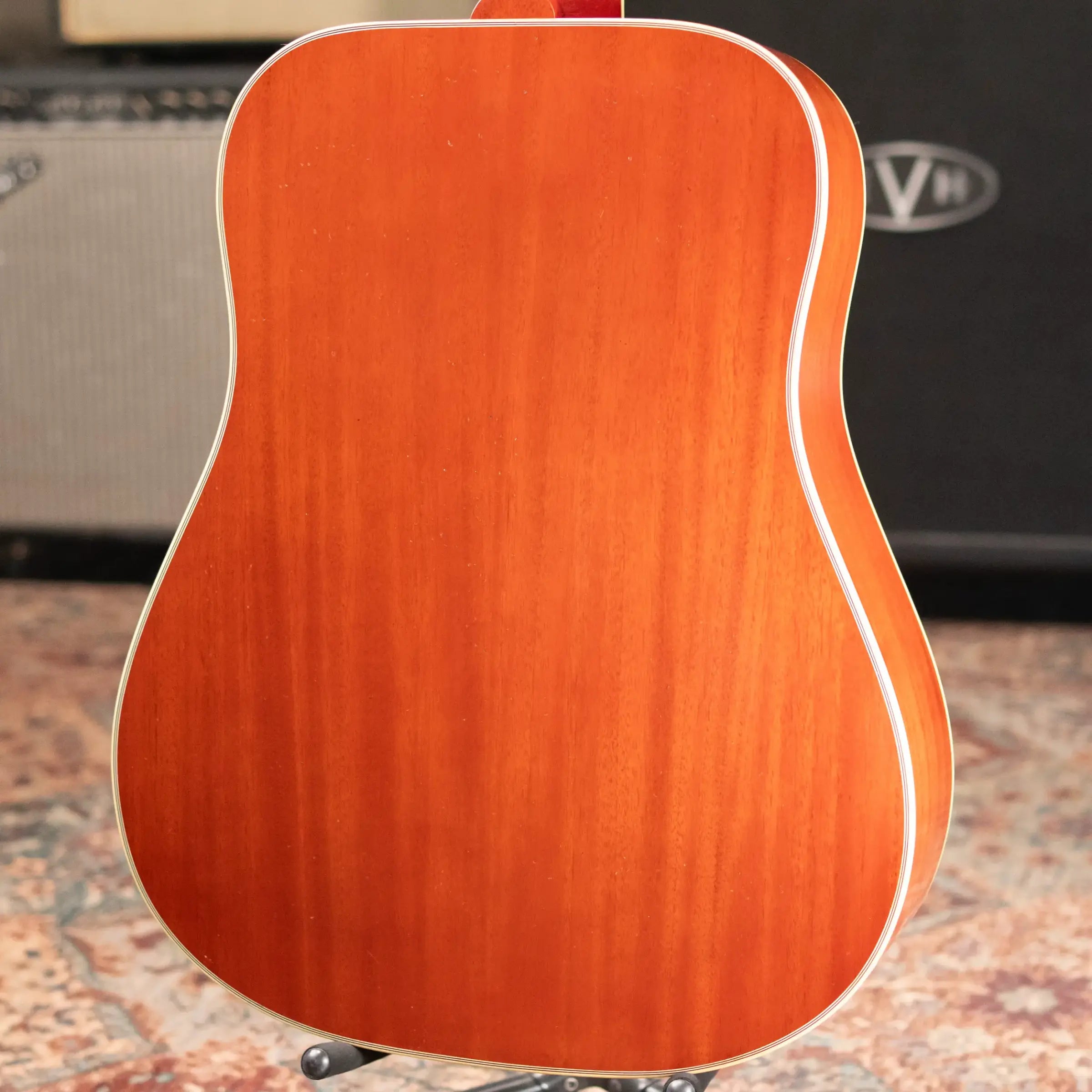 Gibson Custom Shop 1960 Hummingbird Murphy Lab Heavy Aged Dreadnought Acoustic Guitar - Heritage Cherry Sunburst with Hardshell Case
