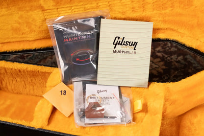 Gibson Custom Shop 1960 Hummingbird Murphy Lab Heavy Aged Dreadnought Acoustic Guitar - Heritage Cherry Sunburst with Hardshell Case