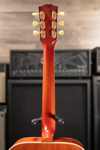 Gibson Custom Shop 1960 Hummingbird Murphy Lab Heavy Aged Dreadnought Acoustic Guitar - Heritage Cherry Sunburst with Hardshell Case