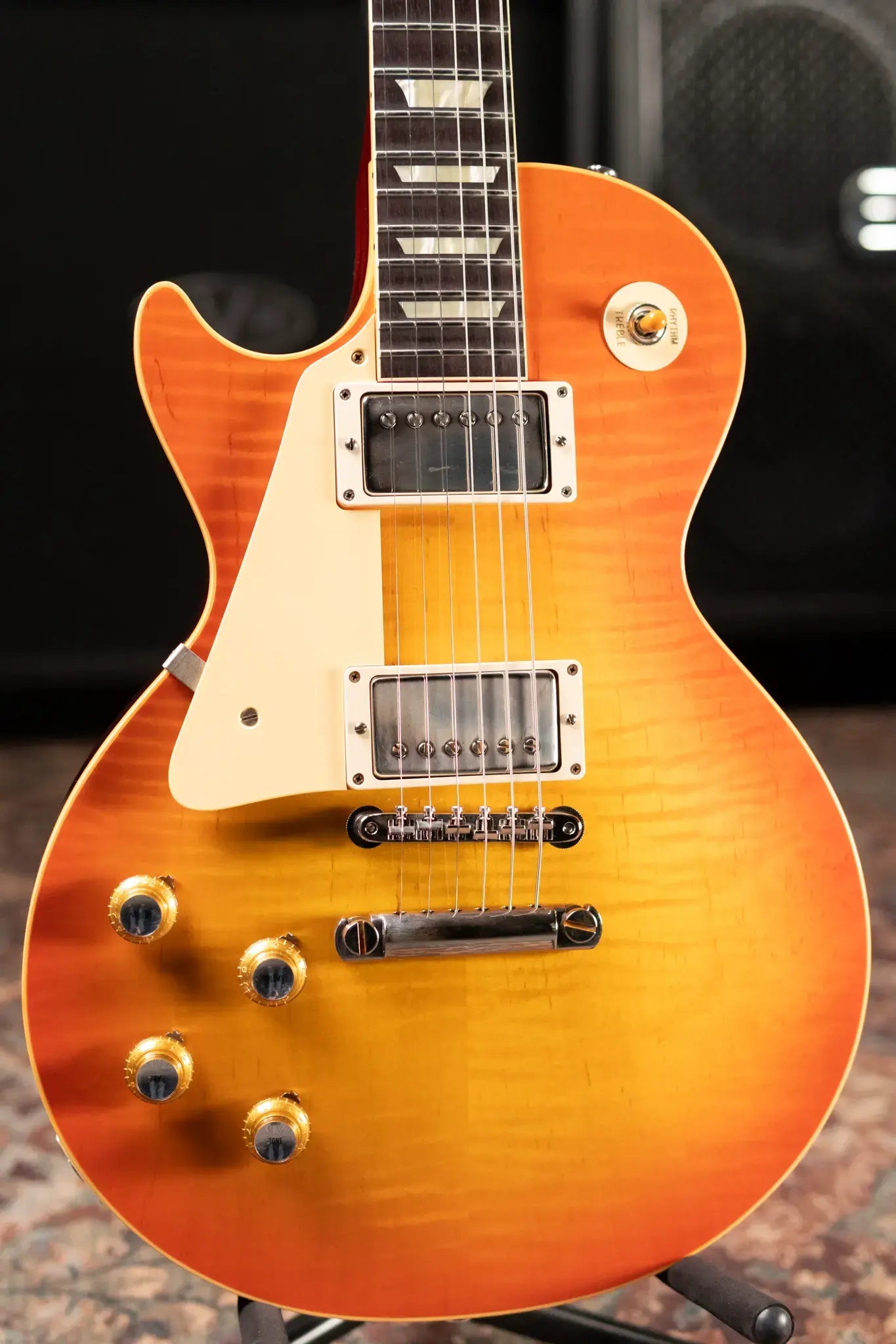 Gibson Custom Shop 1960 Les Paul Standard Reissue VOS Left-Handed Electric Guitar - Tangerine with Hardshell Case