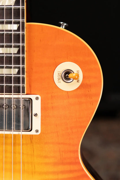 Gibson Custom Shop 1960 Les Paul Standard Reissue VOS Left-Handed Electric Guitar - Tangerine with Hardshell Case