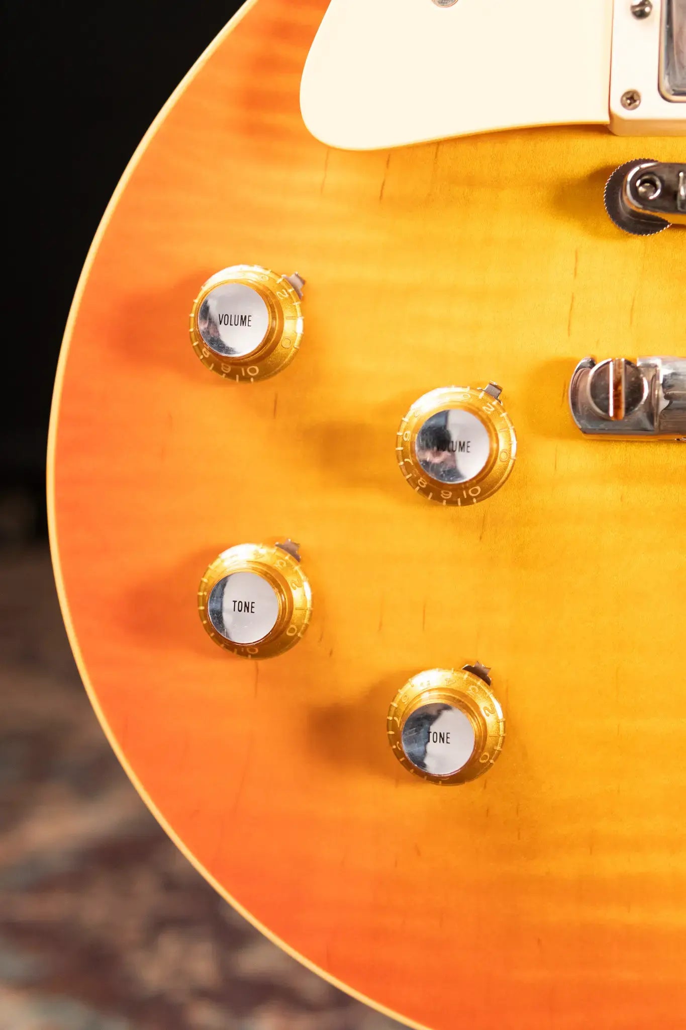 Gibson Custom Shop 1960 Les Paul Standard Reissue VOS Left-Handed Electric Guitar - Tangerine with Hardshell Case