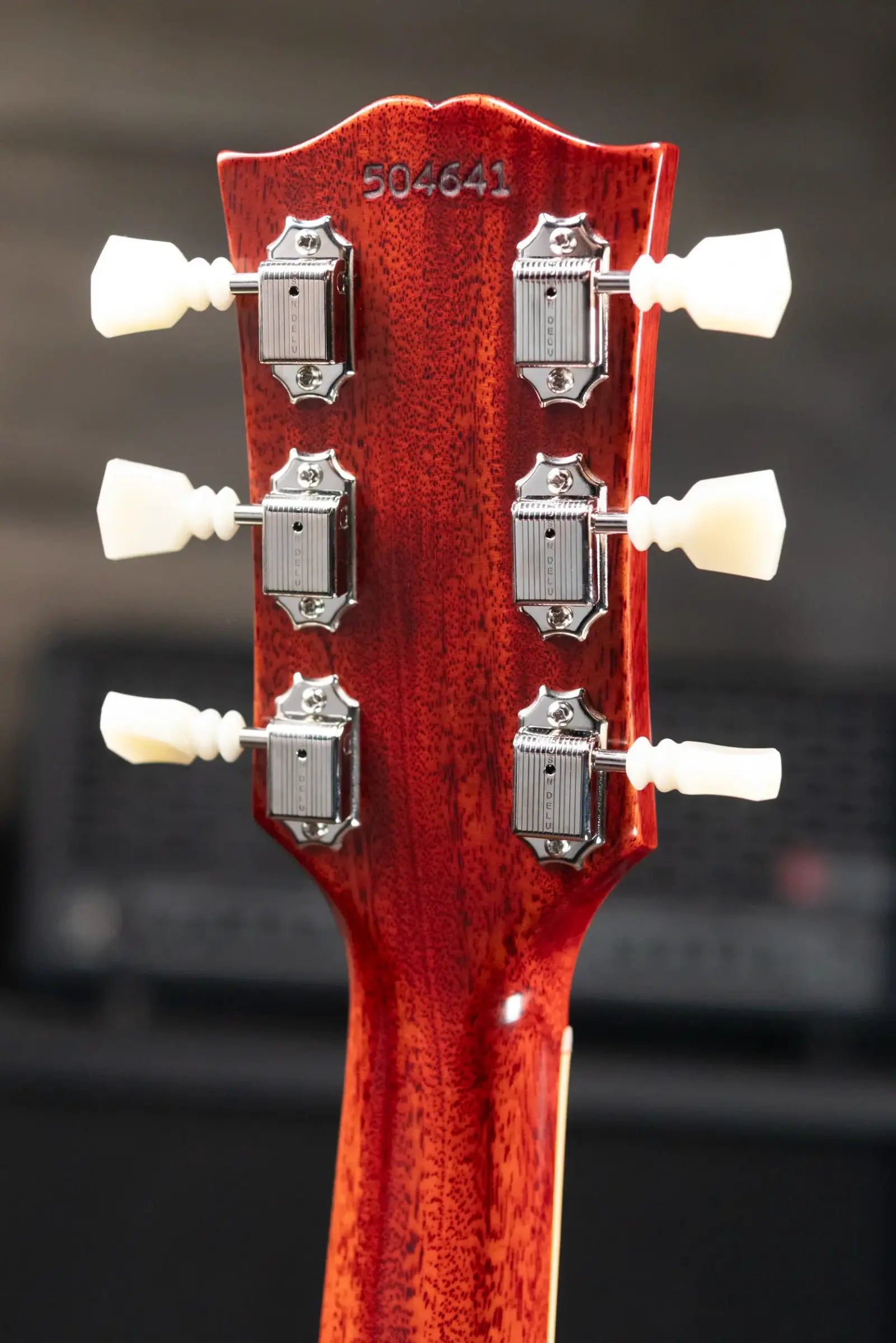 Gibson Custom Shop 1961 SG Les Paul Standard Stop Bar VOS Reissue Electric Guitar - Cherry Red with Hardshell Case