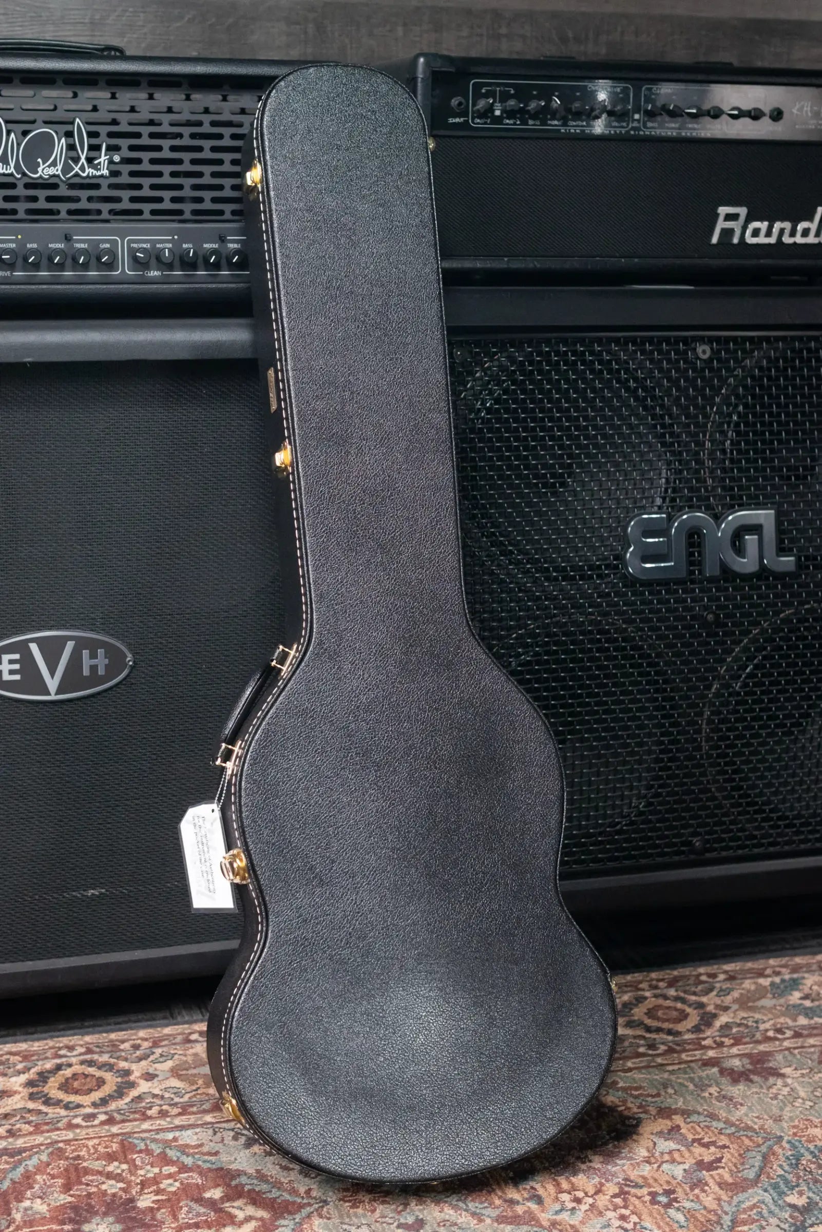 Gibson Custom Shop 1961 SG Les Paul Standard Stop Bar VOS Reissue Electric Guitar - Cherry Red with Hardshell Case