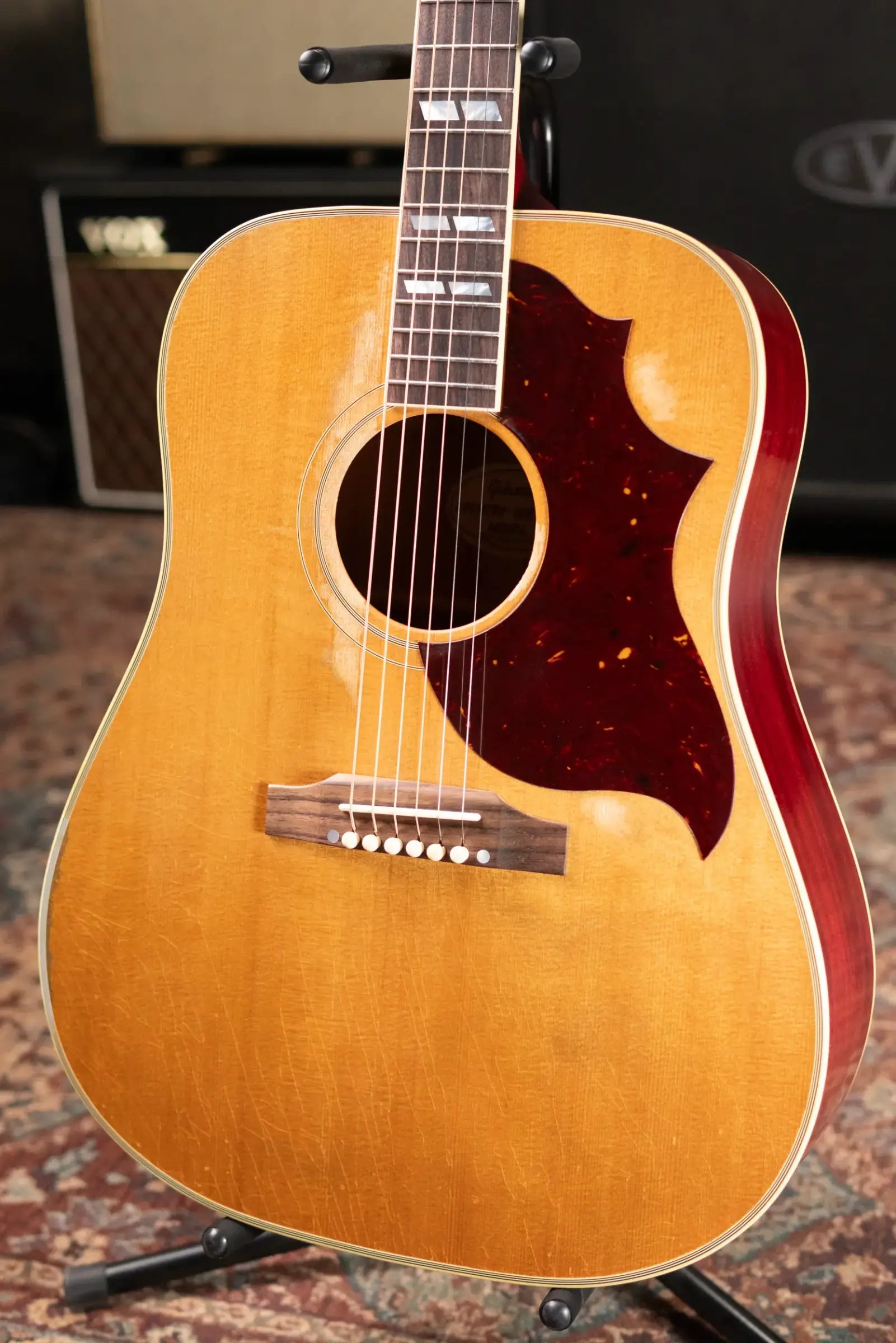 Gibson Custom Shop 1963 Country Western Murphy Lab Heavy Aged Acoustic Guitar - Smoked Natural with Hardshell Case