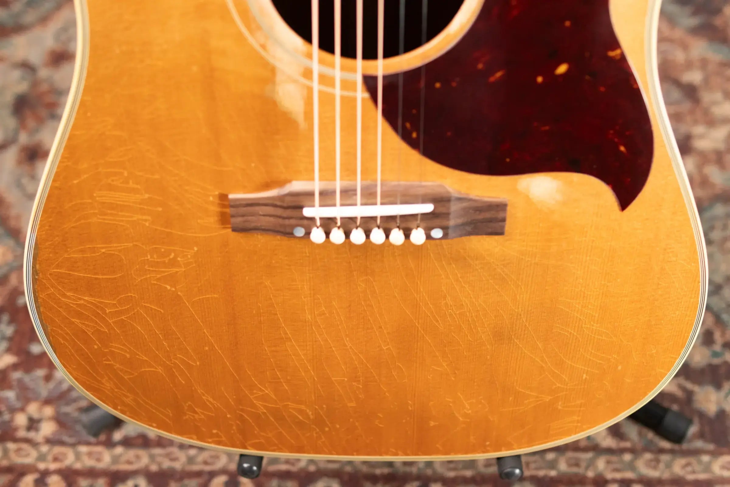Gibson Custom Shop 1963 Country Western Murphy Lab Heavy Aged Acoustic Guitar - Smoked Natural with Hardshell Case