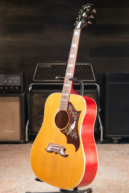 Gibson Custom Shop 1963 Dove Murphy Lab Light Aged Acoustic Guitar - Dark Natural with Hardshell Case