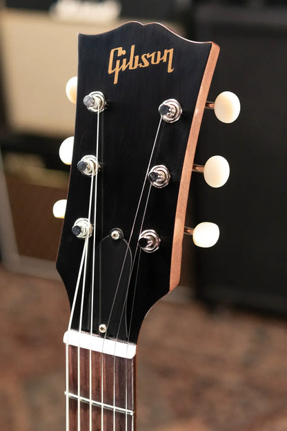 Gibson Custom Shop 1963 SG Junior Lightning Bar Bridge Electric Guitar - TV Heather Poly VOS with Hardshell Case