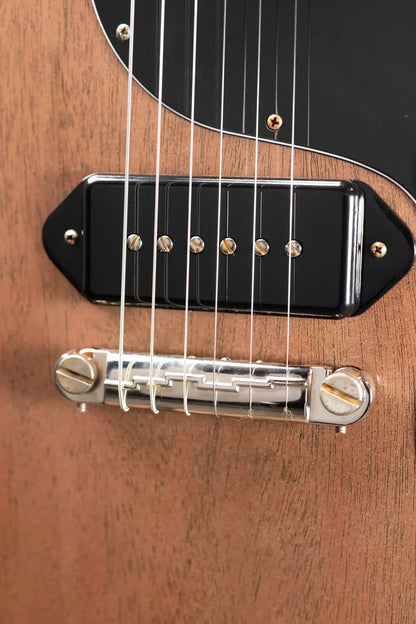 Gibson Custom Shop 1963 SG Junior Lightning Bar Bridge Electric Guitar - TV Heather Poly VOS with Hardshell Case