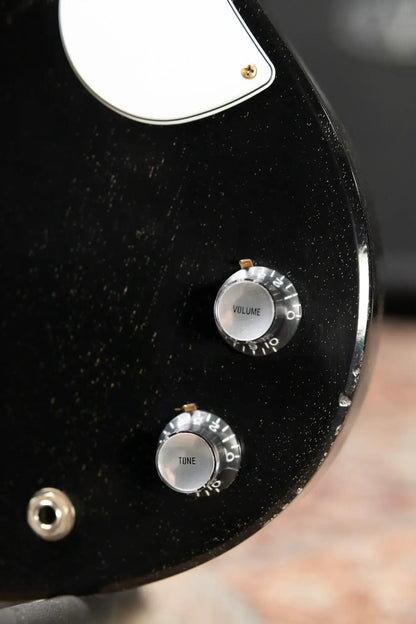 Gibson Custom Shop 1963 SG Junior Lightning Bar Murphy Lab Light Aged Electric Guitar - Silver Fox with Hardshell Case