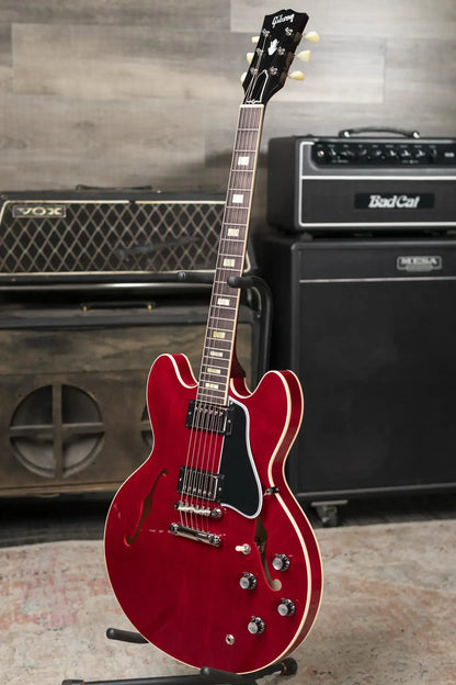 Gibson Custom Shop 1964 ES-335 Reissue Semi-Hollow Electric Guitar - Viking Red Gloss with Hardshell Case