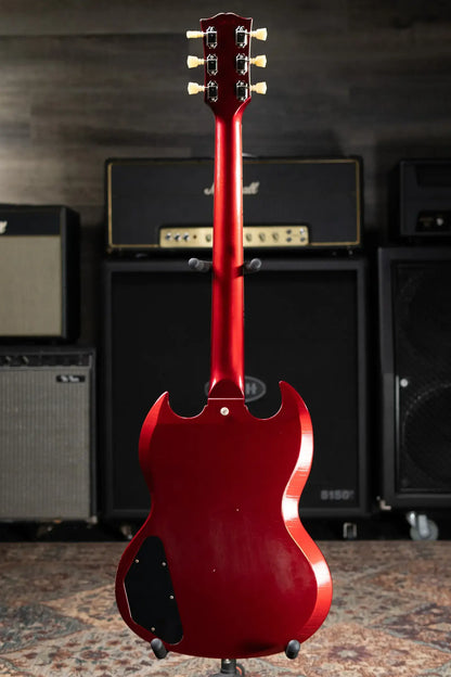 Gibson Custom Shop 1964 SG Standard Batwing Murphy Lab Light Aged Electric Guitar - Sparkling Burgundy with Hardshell Case
