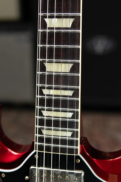 Gibson Custom Shop 1964 SG Standard Batwing Murphy Lab Light Aged Electric Guitar - Sparkling Burgundy with Hardshell Case