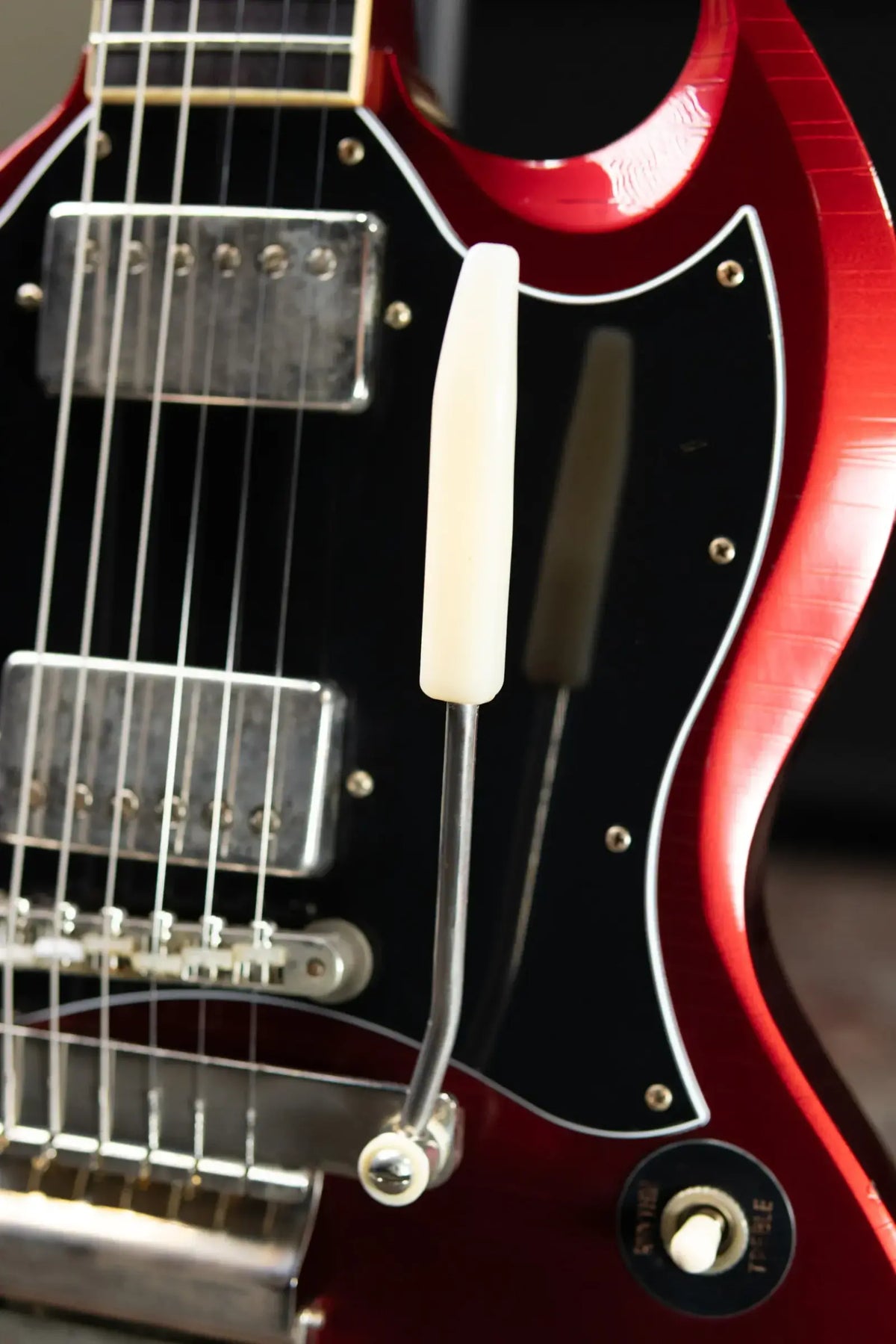 Gibson Custom Shop 1964 SG Standard Batwing Murphy Lab Light Aged Electric Guitar - Sparkling Burgundy with Hardshell Case