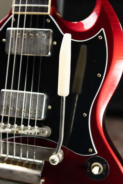 Gibson Custom Shop 1964 SG Standard Batwing Murphy Lab Light Aged Electric Guitar - Sparkling Burgundy with Hardshell Case