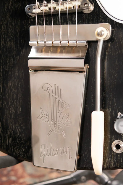 Gibson Custom Shop 1964 SG Standard with Maestro VOS Electric Guitar - Silver Fox with Hardshell Case