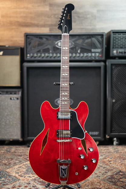 Gibson Custom Shop 1964 Trini Lopez Standard Reissue VOS Semi-Hollow Guitar - Sixties Cherry with Hardshell Case