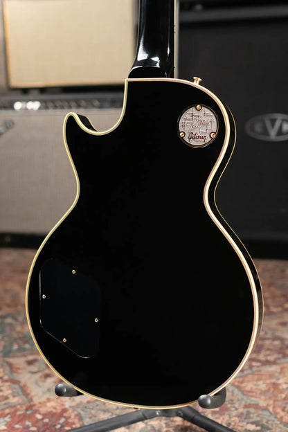 Gibson Custom Shop 1968 Les Paul Custom Reissue Electric Guitar - Ebony with Hardshell Case