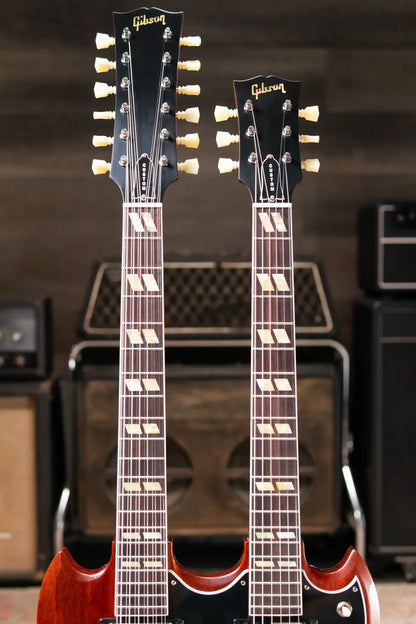 Gibson Custom Shop 1969 EDS 1275 Jimmy Page Doubleneck VOS Electric Guitar - Cherry with Hardshell Case