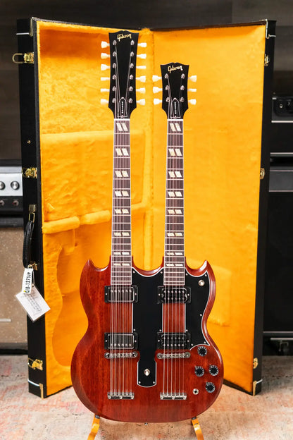 Gibson Custom Shop 1969 EDS 1275 Jimmy Page Doubleneck VOS Electric Guitar - Cherry with Hardshell Case