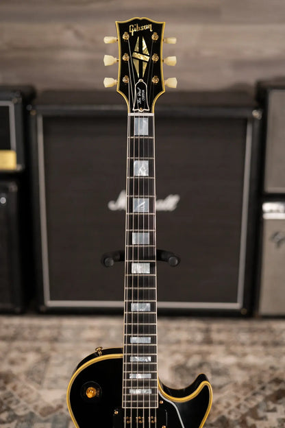 Gibson Custom Shop '54 Les Paul Custom Reissue Electric Guitar - Ebony with Hardshell Case - Used